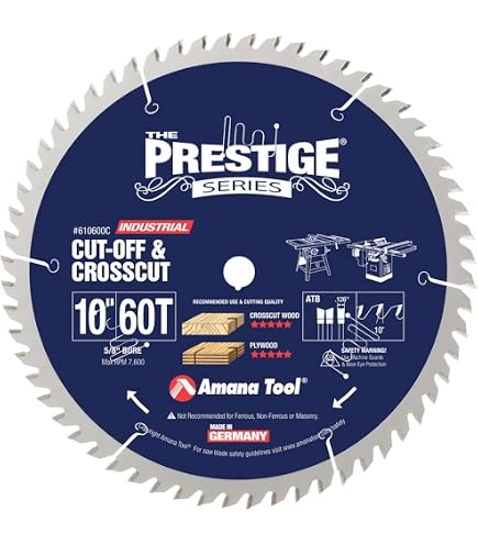 Amana Tool 610800C Carbide Tipped Prestige Trim 10 Inch D x 80T